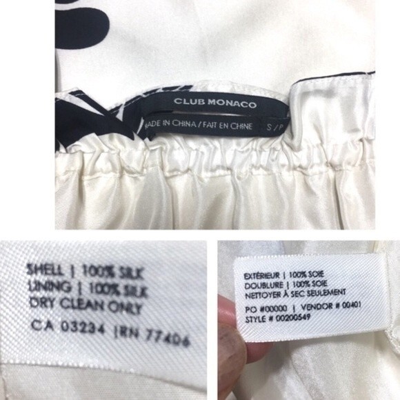 Club Monaco Silk Floral Strapy Mini Dress Small - Picture 8 of 10